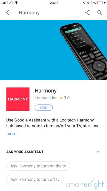 harmony hub voice commands